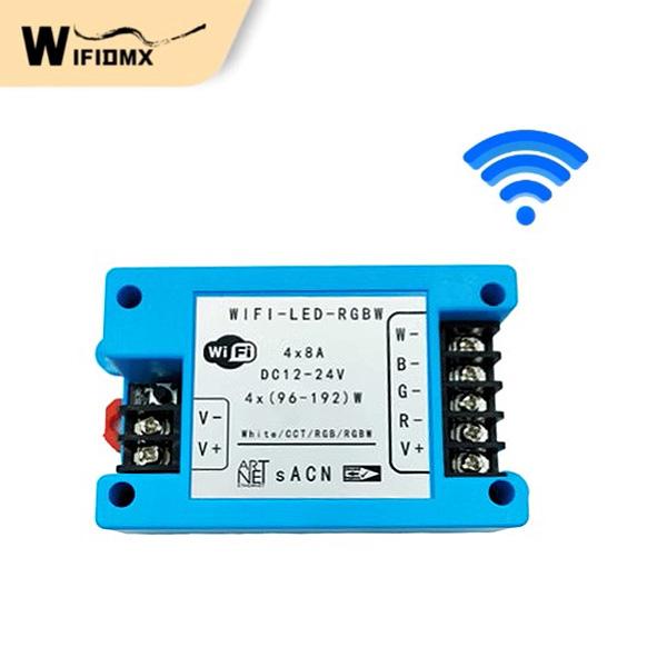 4CH RGBW ArtNet sACN WiFi Wireless DMX RDM LED Controller